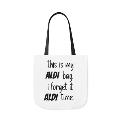 Aldi Canvas Tote Bag, 5-Color Straps