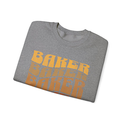 Ombré Baker (Orange) Crewneck Sweatshirt