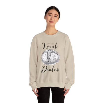 Support Your Local Dealer (Sourdough) Crewneck Sweatshirt