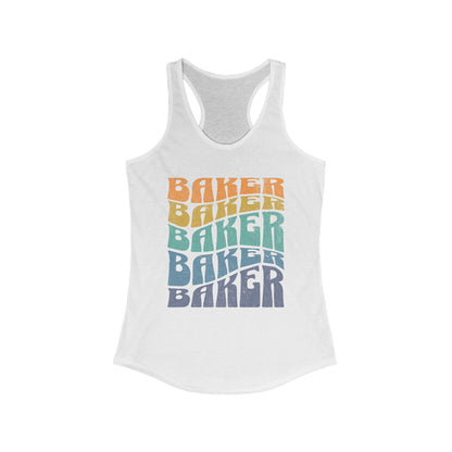 Ombré Baker (Rainbow)  Racerback Tank