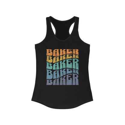 Ombré Baker (Rainbow)  Racerback Tank