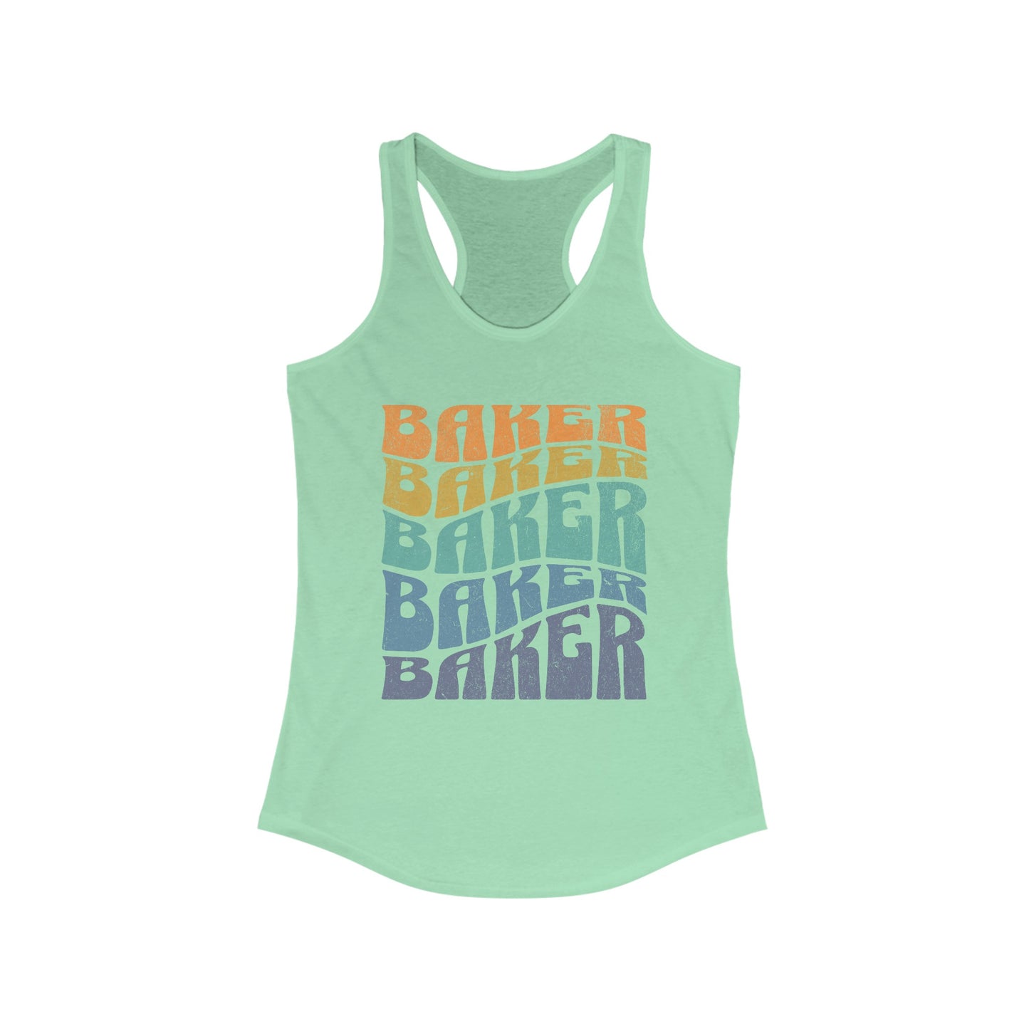 Ombré Baker (Rainbow)  Racerback Tank