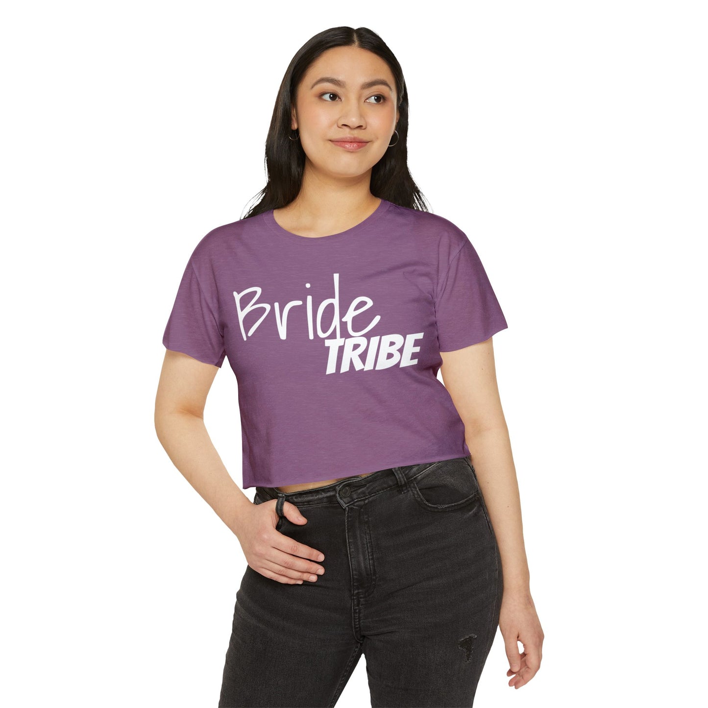 Bride Tribe Crop Top