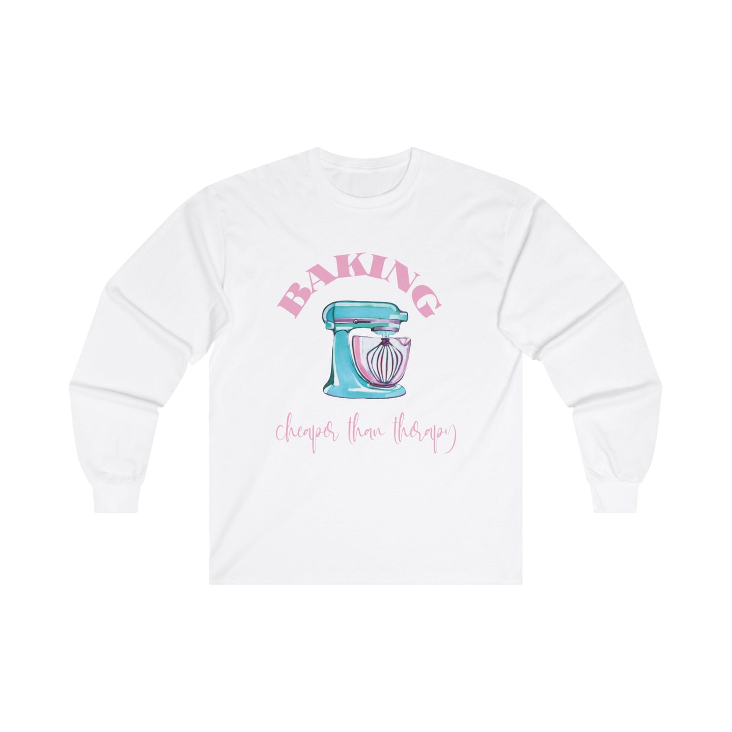 Baking Therapy Long Sleeve Tee