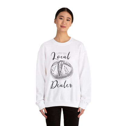 Support Your Local Dealer (Sourdough) Crewneck Sweatshirt