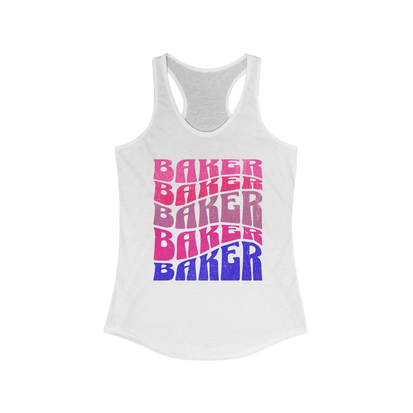 Ombré Baker (Pink) Racerback Tank