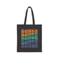 Ombré Baker (Rainbow) Canvas Tote Bag