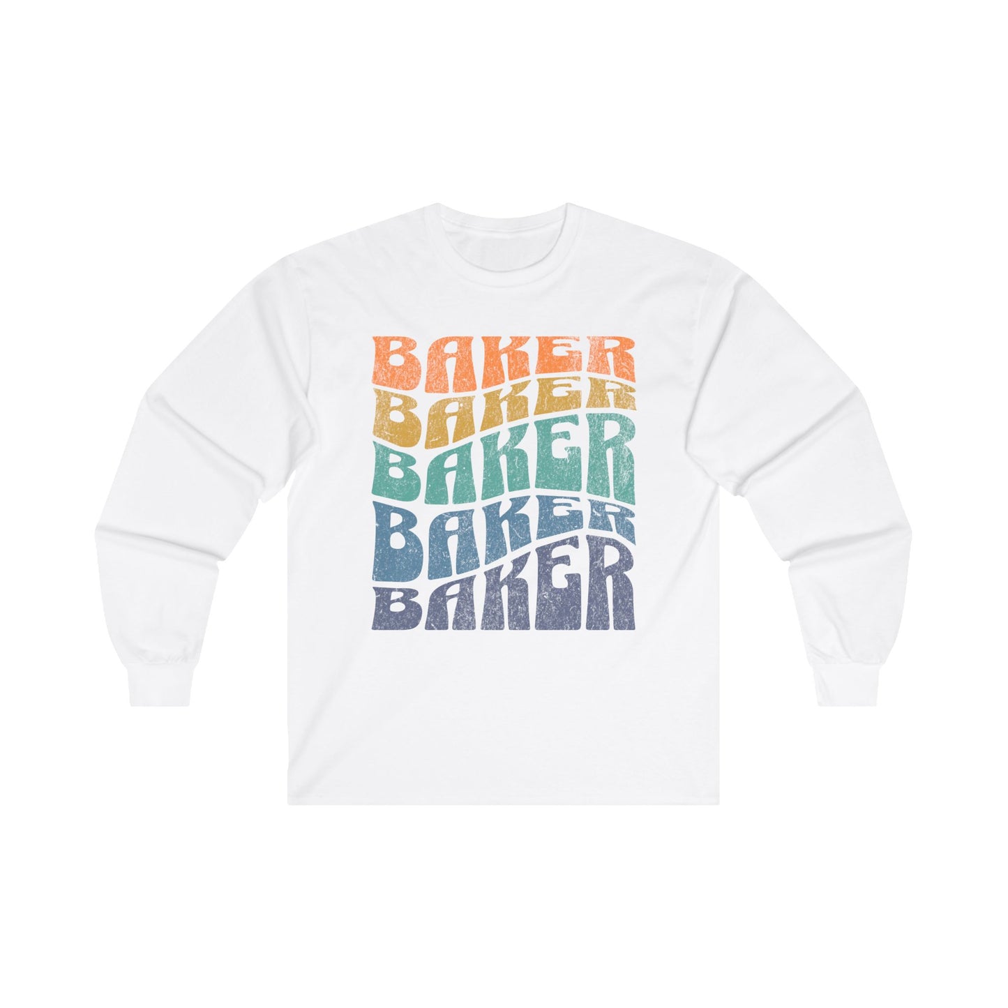 Ombré Baker (Rainbow) Long Sleeve Tee