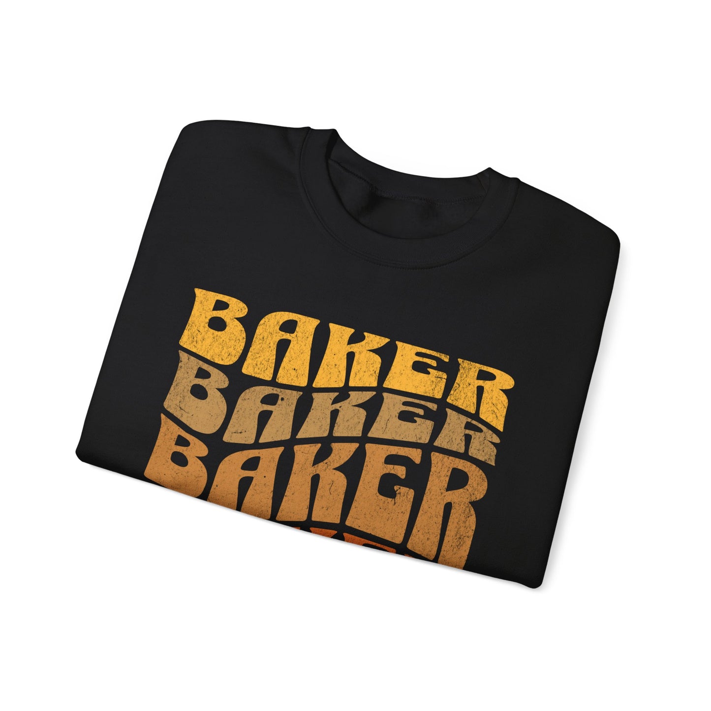 Ombré Baker (Orange) Crewneck Sweatshirt