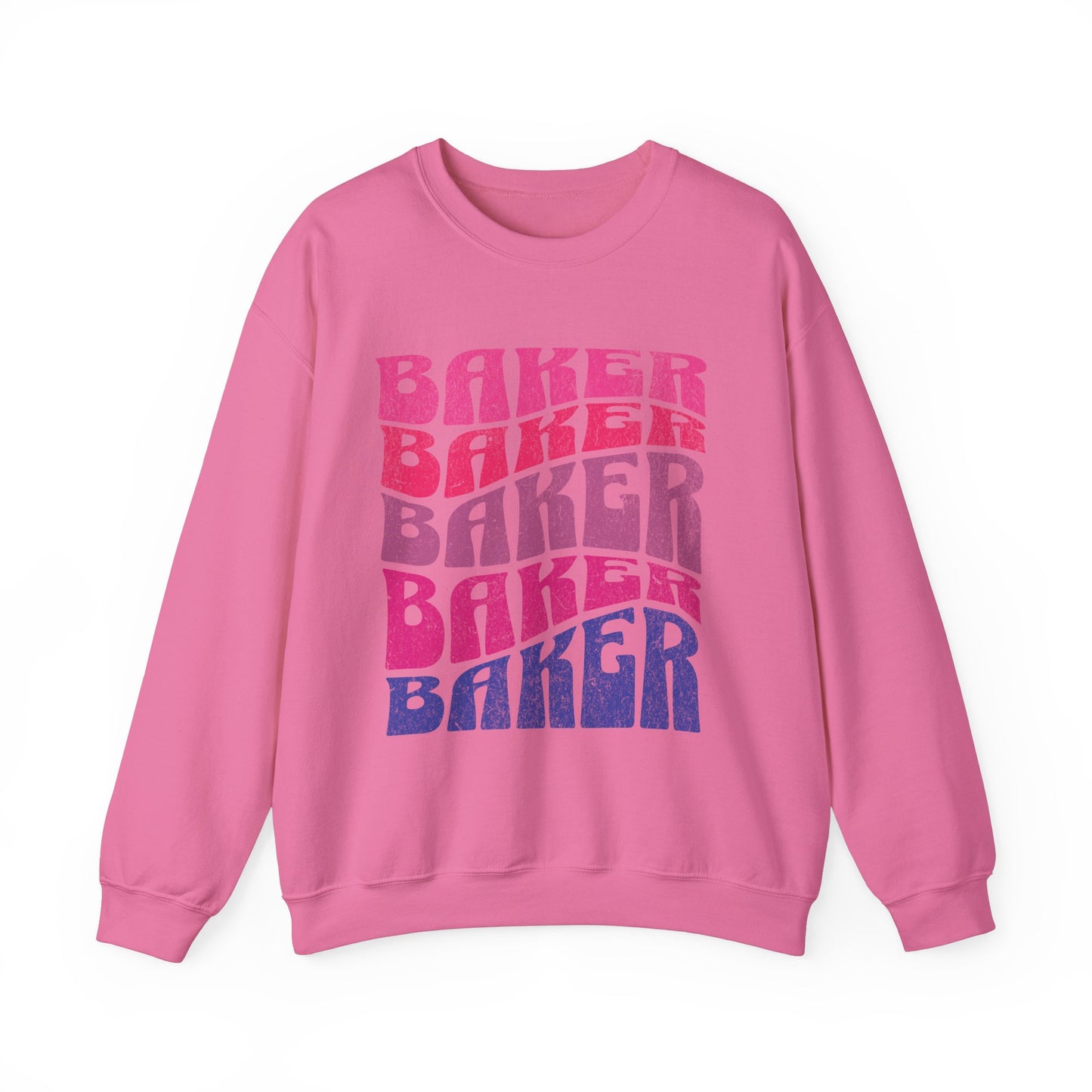 Ombré Baker (Pink) Crewneck Sweatshirt