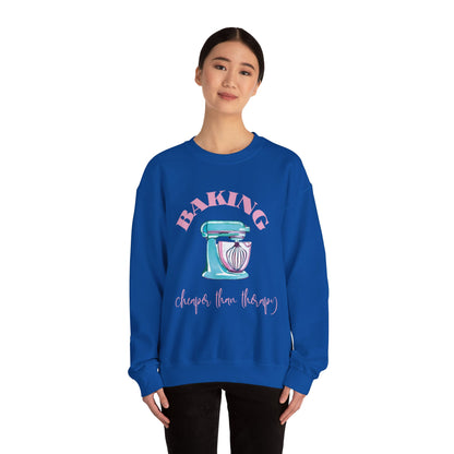 Baking Therapy Crewneck Sweatshirt