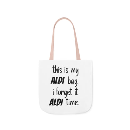 Aldi Canvas Tote Bag, 5-Color Straps