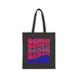 Ombré Baker (Pink) Canvas Tote Bag