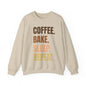 Coffee Bake Sleep Repeat Crewneck Sweatshirt