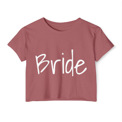 Bride Crop Top