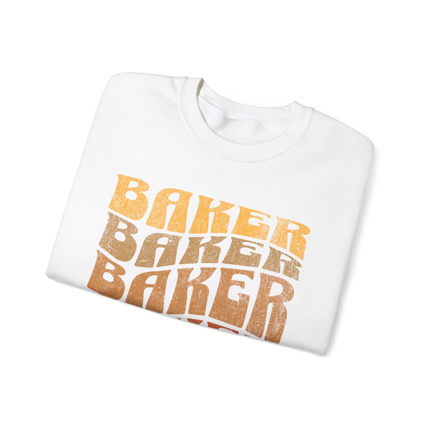 Ombré Baker (Orange) Crewneck Sweatshirt